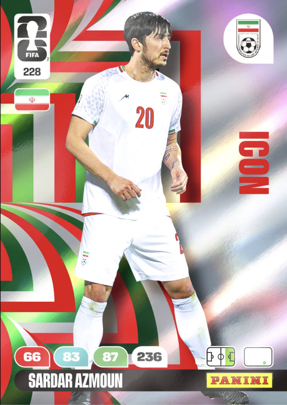 Sardar Azmoun ICON